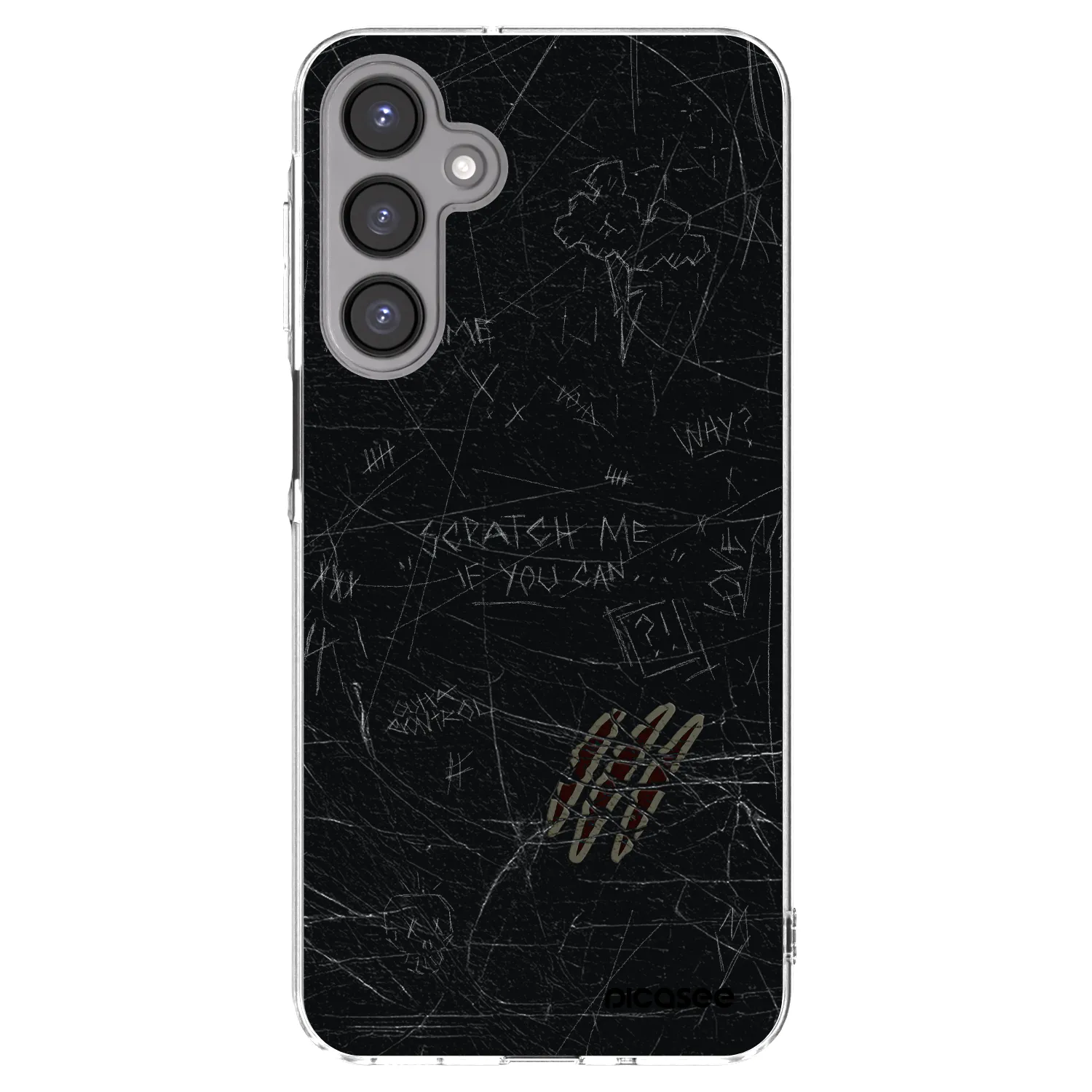 Picasee silikónový prehľadný obal pre Samsung Galaxy A16 4G - SCRATCH