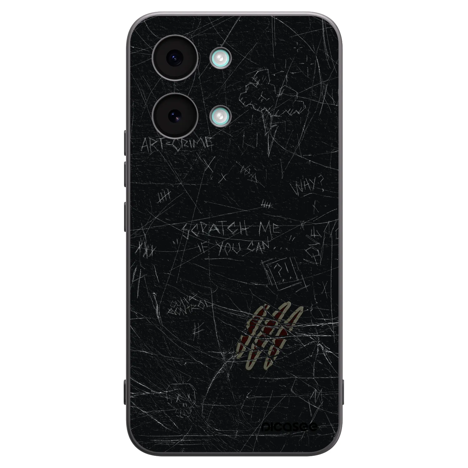 Picasee silikónový čierny obal pre Xiaomi Poco X8 Pro Max - SCRATCH