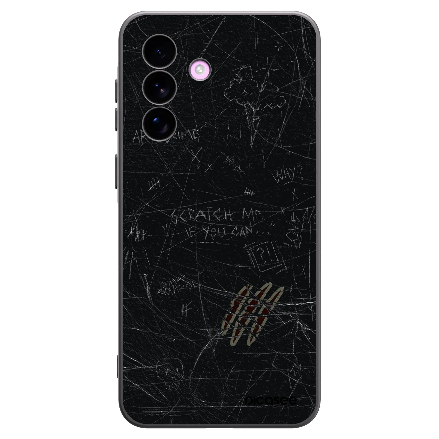 Picasee silikónový čierny obal pre Samsung Galaxy A57 5G - SCRATCH