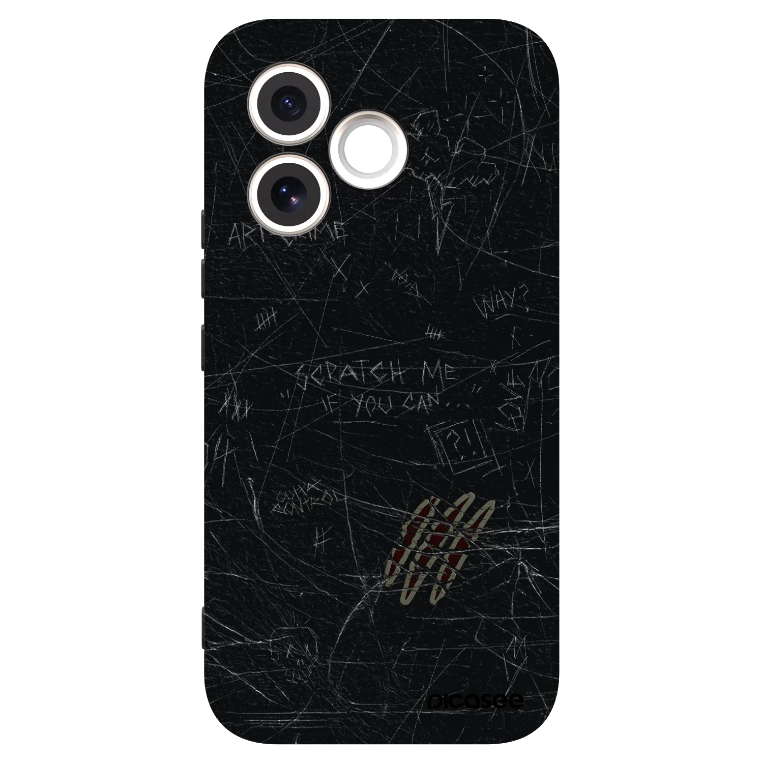 Picasee silikónový čierny obal pre Honor 600 Lite - SCRATCH