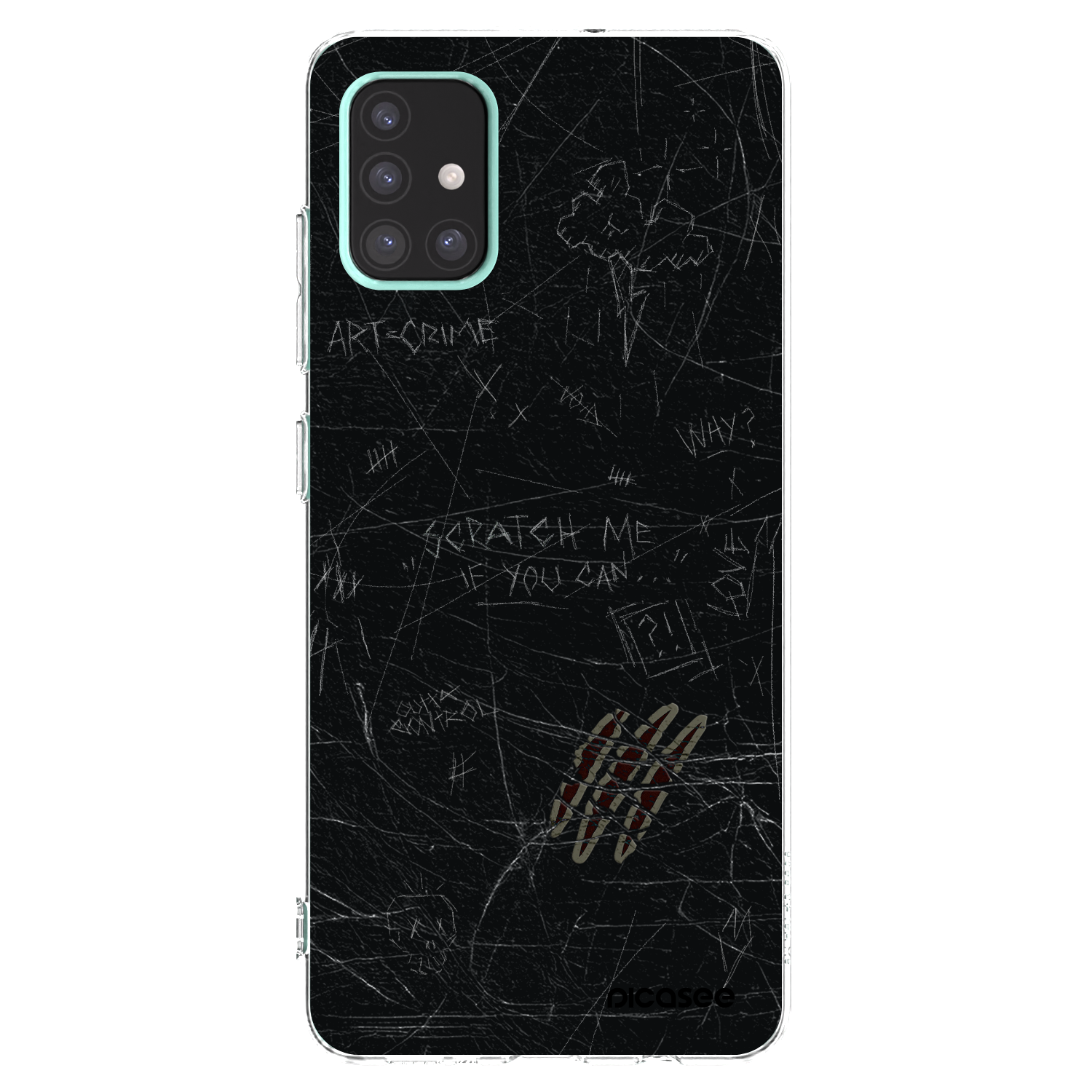 Silikónový prehľadný obal pre Samsung Galaxy A51 A515F - SCRATCH