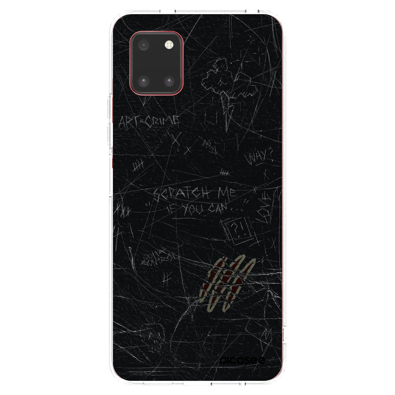 Picasee silikónový prehľadný obal pre Samsung Galaxy Note 10 Lite N770F - SCRATCH