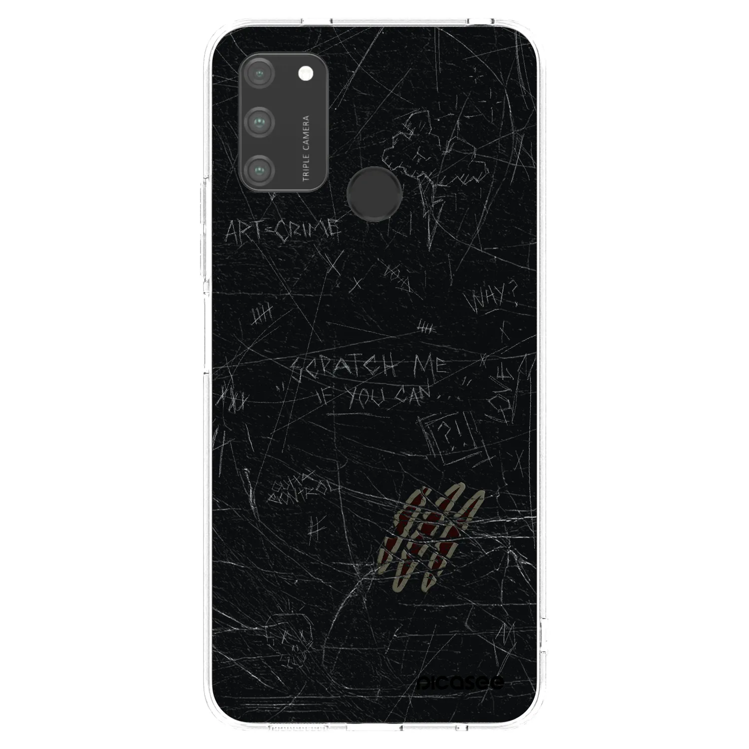 Picasee silikónový prehľadný obal pre Honor 9A - SCRATCH