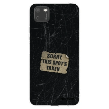 Picasee silikónový prehľadný obal pre Huawei Y5P - SORRY