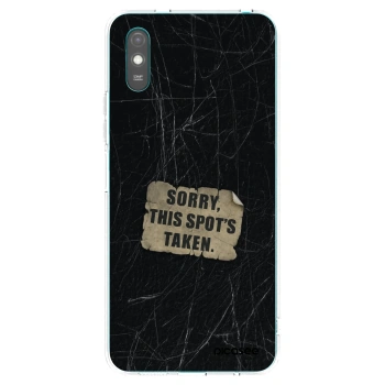 Picasee silikónový prehľadný obal pre Xiaomi Redmi 9A - SORRY