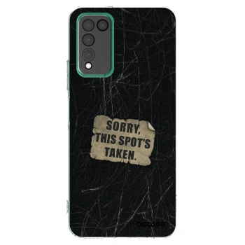 Picasee silikónový prehľadný obal pre Honor 10X Lite - SORRY