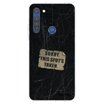 Obal pre Motorola Moto G8 - SORRY