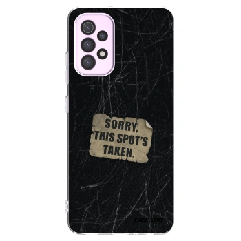 Picasee silikónový prehľadný obal pre Samsung Galaxy A32 5G A326B - SORRY