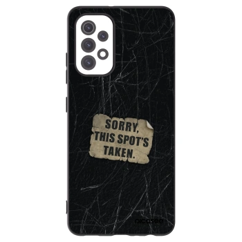 Picasee silikónový čierny obal pre Samsung Galaxy A32 5G A326B - SORRY