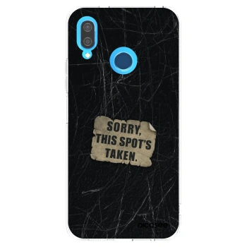 Picasee silikónový prehľadný obal pre Huawei P20 Lite - SORRY