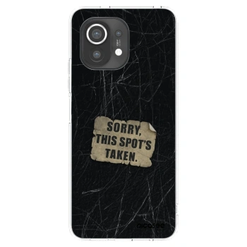 Picasee silikónový prehľadný obal pre Xiaomi Mi 11 - SORRY