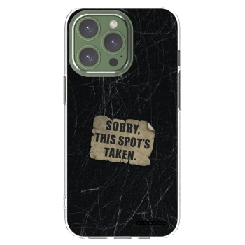 Picasee silikónový prehľadný obal pre Apple iPhone 13 Pro - SORRY