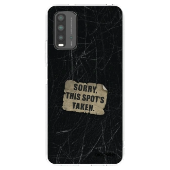 Picasee silikónový prehľadný obal pre Xiaomi Redmi 9T - SORRY