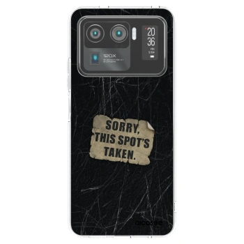 Picasee silikónový prehľadný obal pre Xiaomi Mi 11 Ultra - SORRY
