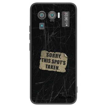 Picasee silikónový čierny obal pre Xiaomi Mi 11 Ultra - SORRY