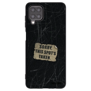 Picasee silikónový čierny obal pre Samsung Galaxy M12 M127F - SORRY