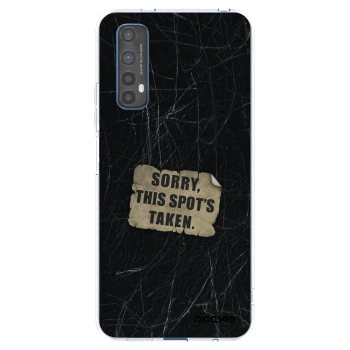 Picasee silikónový prehľadný obal pre Realme 7 - SORRY