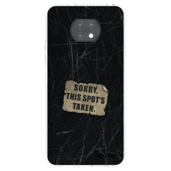 Picasee silikónový prehľadný obal pre Xiaomi Redmi Note 9T - SORRY