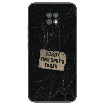 Picasee silikónový čierny obal pre Xiaomi Redmi Note 9T - SORRY
