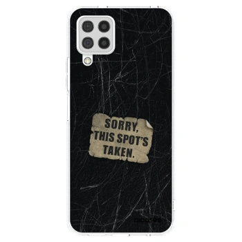 Picasee silikónový prehľadný obal pre Samsung Galaxy A22 A225F 4G - SORRY
