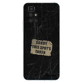 Picasee silikónový prehľadný obal pre Xiaomi Redmi 10 - SORRY