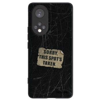 Picasee silikónový čierny obal pre Honor 50 5G - SORRY