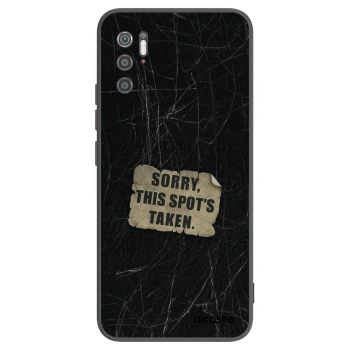 Picasee silikónový čierny obal pre Xiaomi Poco M3 Pro 5G - SORRY