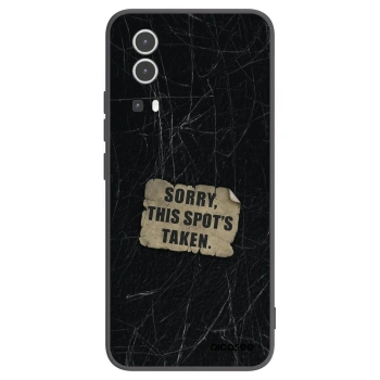 Picasee silikónový čierny obal pre Vivo Y72 5G - SORRY