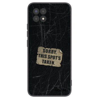 Picasee silikónový čierny obal pre Realme 8i - SORRY