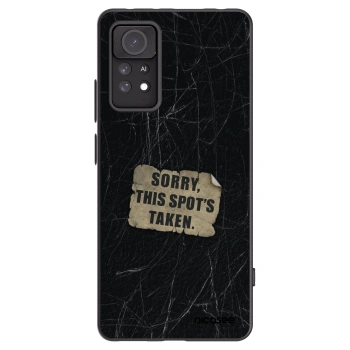 Picasee silikónový čierny obal pre Xiaomi Redmi Note 11 Pro - SORRY