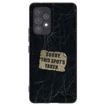 Picasee silikónový čierny obal pre Samsung Galaxy A53 5G A536 - SORRY