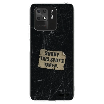 Picasee silikónový prehľadný obal pre Xiaomi Redmi 10C - SORRY