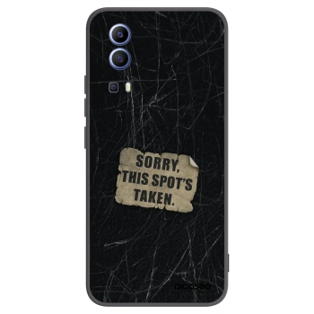 Picasee silikónový čierny obal pre Vivo Y52 5G - SORRY