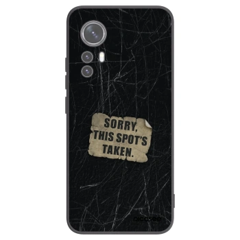 Picasee silikónový čierny obal pre Xiaomi 12X - SORRY