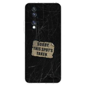 Picasee silikónový prehľadný obal pre Honor 70 - SORRY