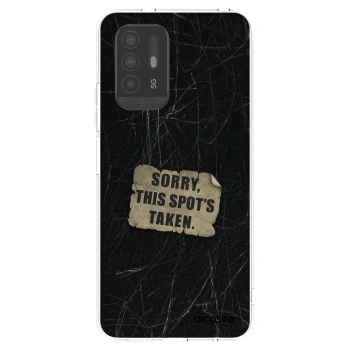Picasee silikónový prehľadný obal pre OPPO A94 5G - SORRY