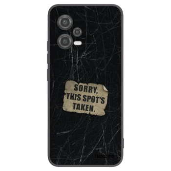 Picasee silikónový čierny obal pre Xiaomi Poco X5 - SORRY