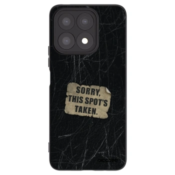 Picasee silikónový čierny obal pre Honor X8a - SORRY