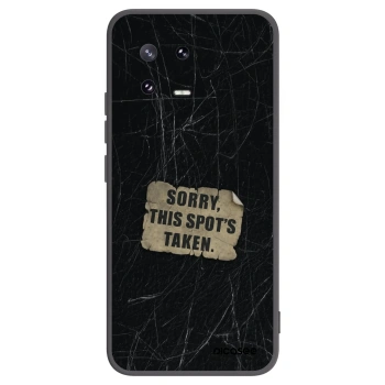 Picasee silikónový čierny obal pre Xiaomi 13 Pro - SORRY
