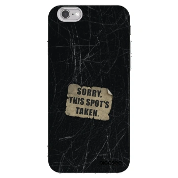 Picasee silikónový prehľadný obal pre Apple iPhone 6/6S - SORRY