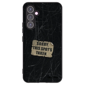 Picasee silikónový čierny obal pre Samsung Galaxy A54 5G A546B - SORRY