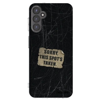 Picasee silikónový prehľadný obal pre Samsung Galaxy A14 5G A146P - SORRY