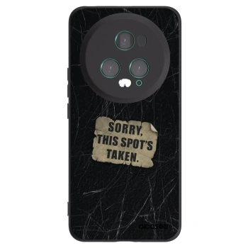 Picasee silikónový čierny obal pre Honor Magic5 Pro - SORRY