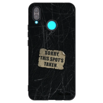 Picasee silikónový čierny obal pre Huawei Nova 3 - SORRY