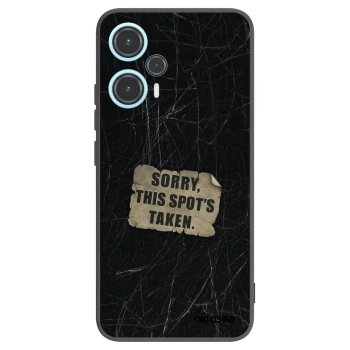 Picasee silikónový čierny obal pre Xiaomi Poco F5 - SORRY