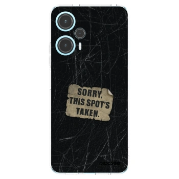 Picasee silikónový prehľadný obal pre Xiaomi Poco F5 - SORRY