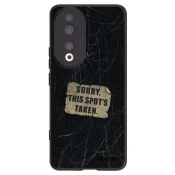 Picasee silikónový čierny obal pre Honor 90 5G - SORRY