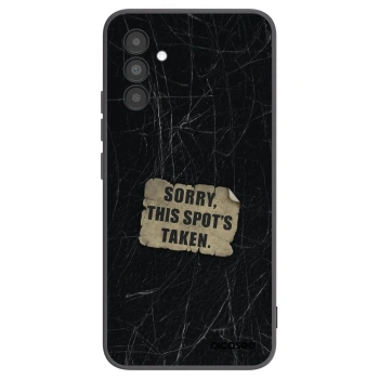 Picasee silikónový čierny obal pre Samsung Galaxy A04s A047F - SORRY