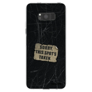 Picasee silikónový prehľadný obal pre Samsung Galaxy S8 G950F - SORRY