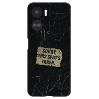 Picasee silikónový čierny obal pre Honor 90 Lite 5G - SORRY